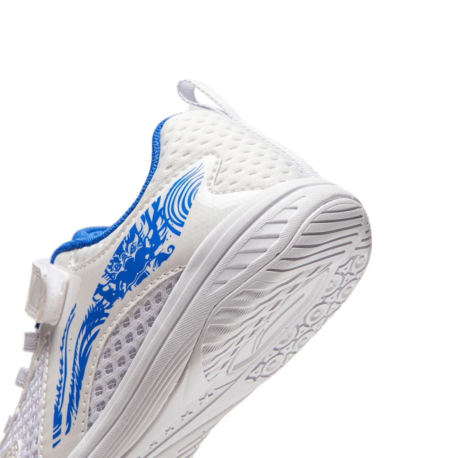 Kinder Tischtennis Schuh Kylin 3.0 weiß/blau - APPU033-1 - Image 4