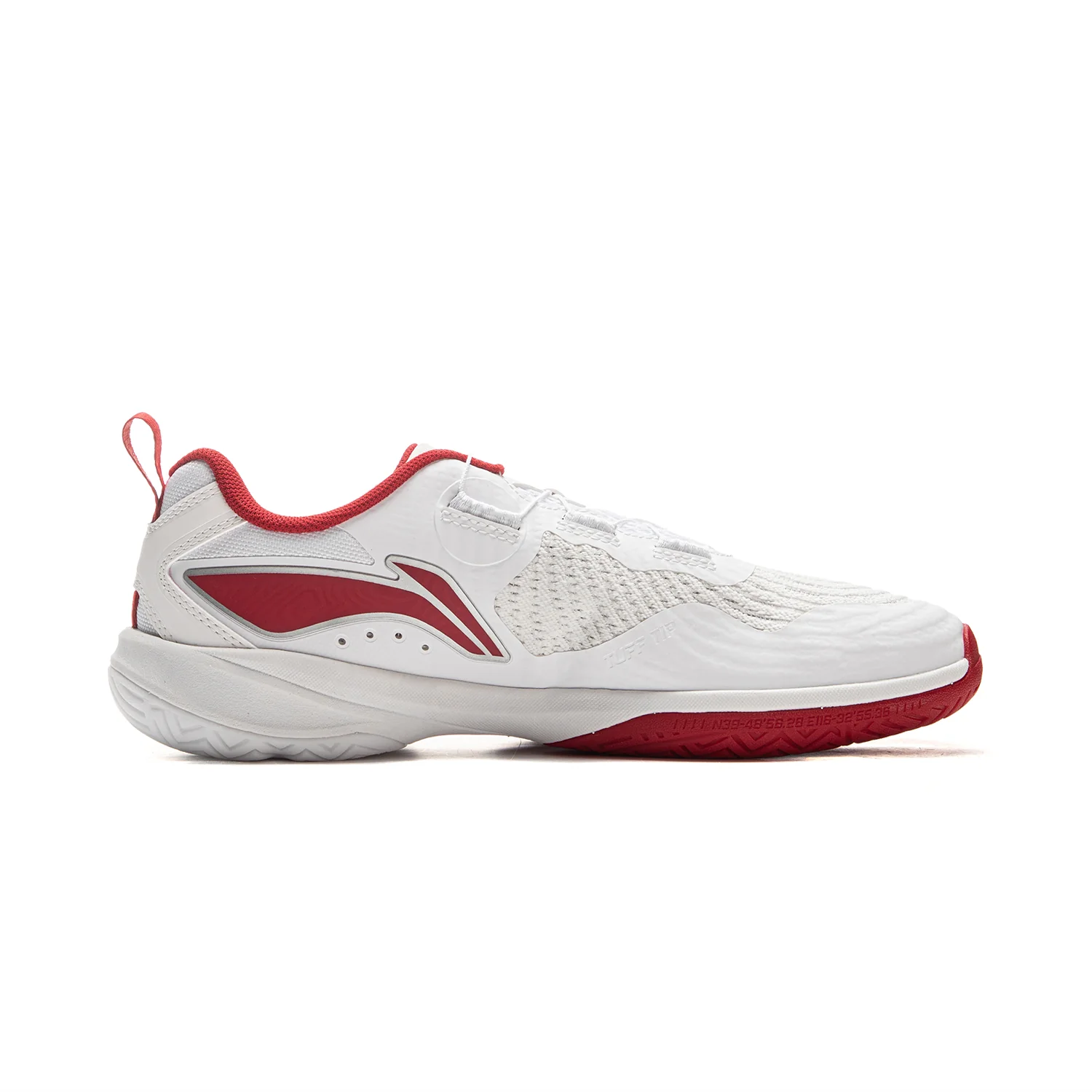 MAGE 2.0 Tischtennis Schuh weiß/rot - APPV001-1 - Image 3
