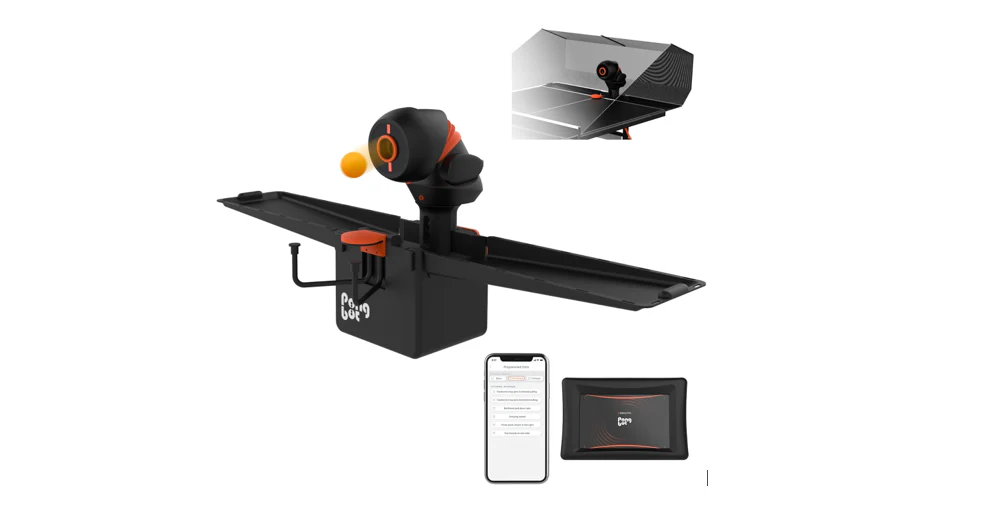 PONGBOT OMNI S PRO Tischtennisroboter mit Netz - Image 8