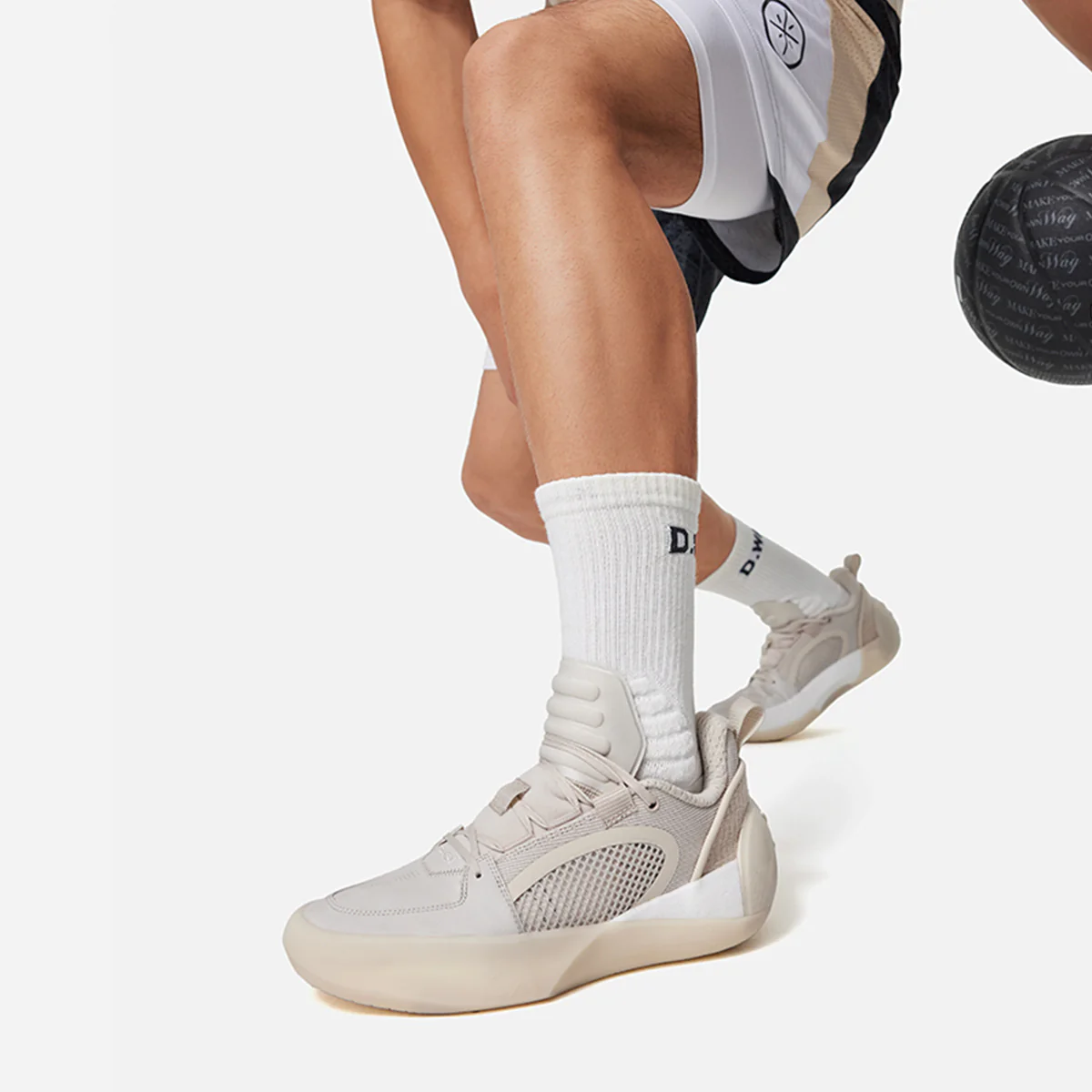 Professional Basketballschuh "Wade All City 12" ENCORE - grey - ABAU029-6 - Image 2