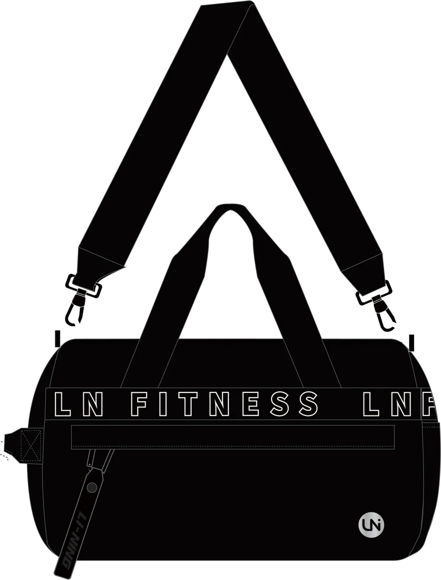 Sporttasche Duffle Bag "LN Fitness" schwarz - ABLS169-1 - Image 2