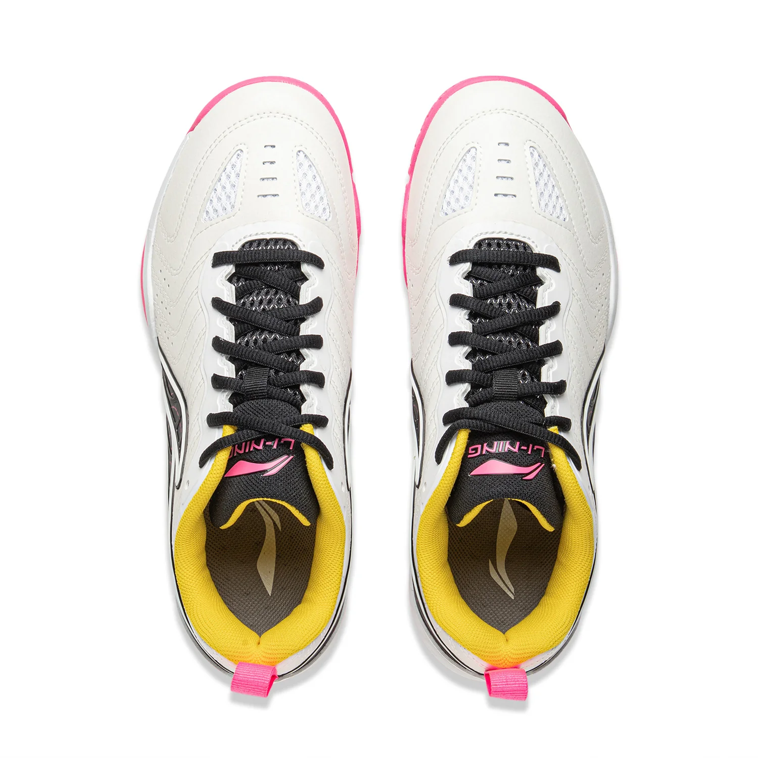 Tischtennis Schuh Hawk Eye 3.0 - weiß/gelb/pink - APPV003-2 - Image 3