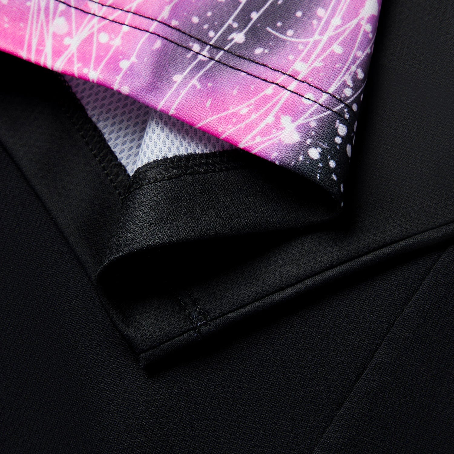 Tischtennis Unisex Star Flow Wettkampftrikot 2025 schwarz AAYV069-1 - Image 6