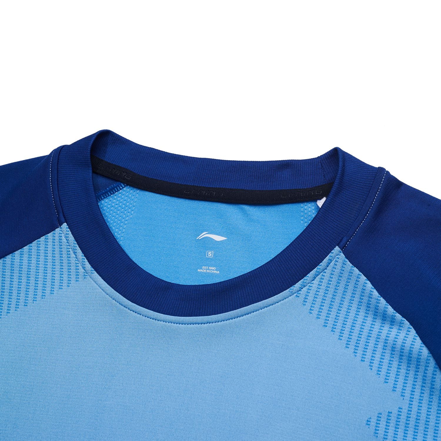 Tischtennis Unisex Wettkampf-Dress "Base" (Set aus Shirt und Shorts) hellblau + blau - AATT003-2 - Image 5