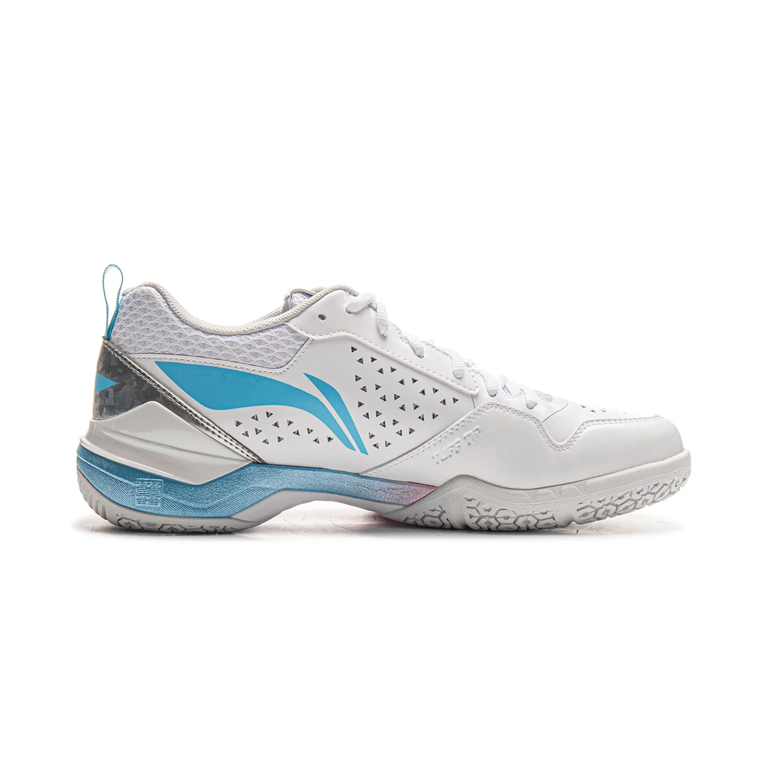 Unisex Badmintonschuh ''Blade II Pro'' - weiß/pink/hellblau - AYZV001-2 - Image 2