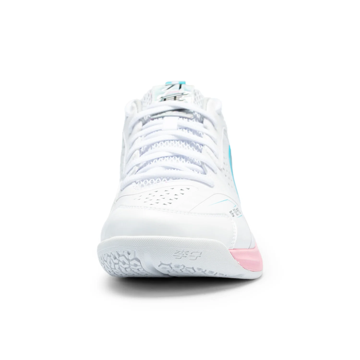 Unisex Badmintonschuh ''Blade II Pro'' - weiß/pink/hellblau - AYZV001-2 - Image 8