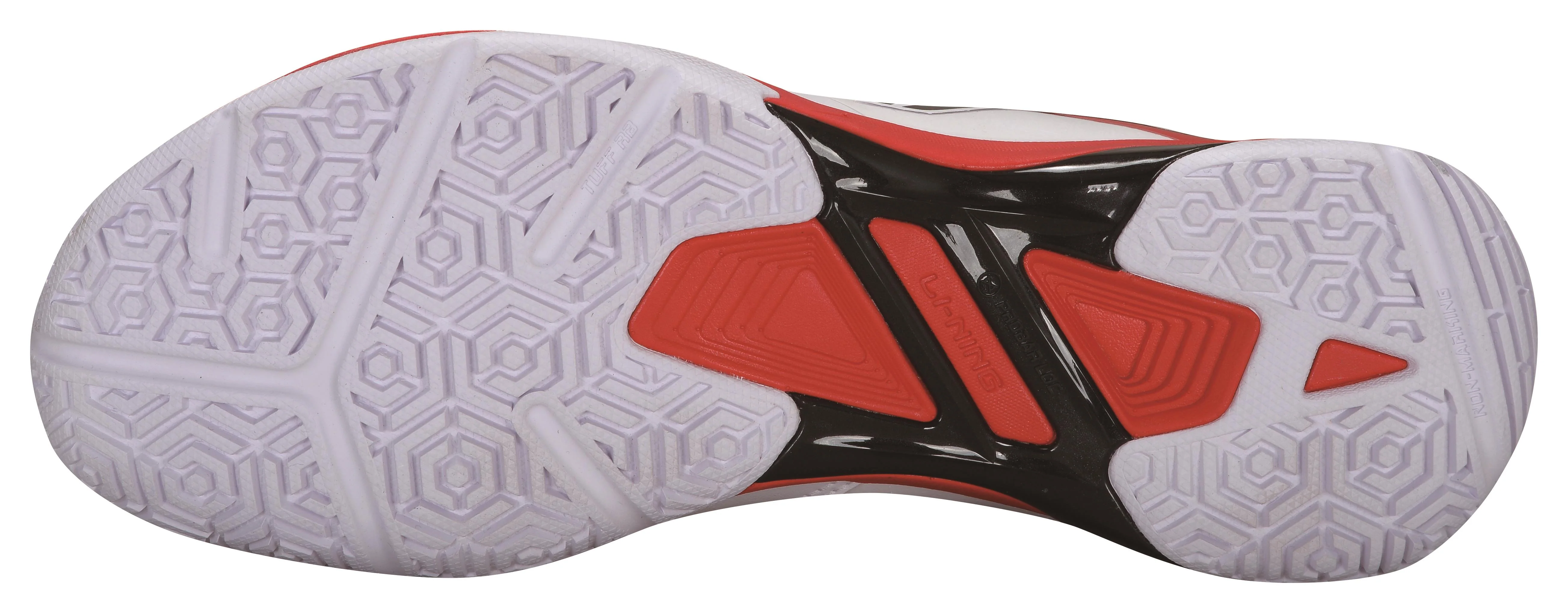 Unisex Badmintonschuh "Blade" Lite weiß/rot - AYZT005-4 - Image 2