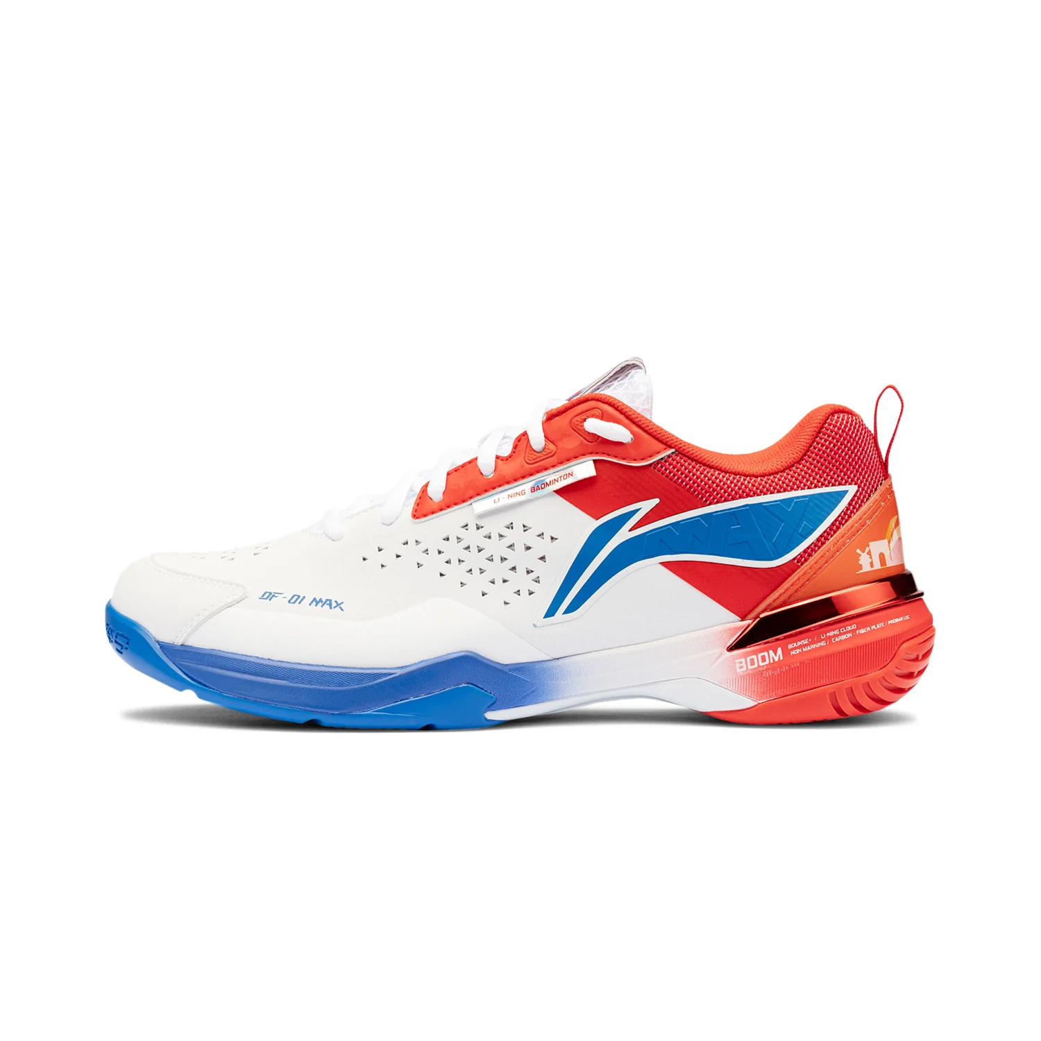 Unisex Badmintonschuh "Blade Max City Edition" weiß-rot-blau - AYAU005-1 - Image 2