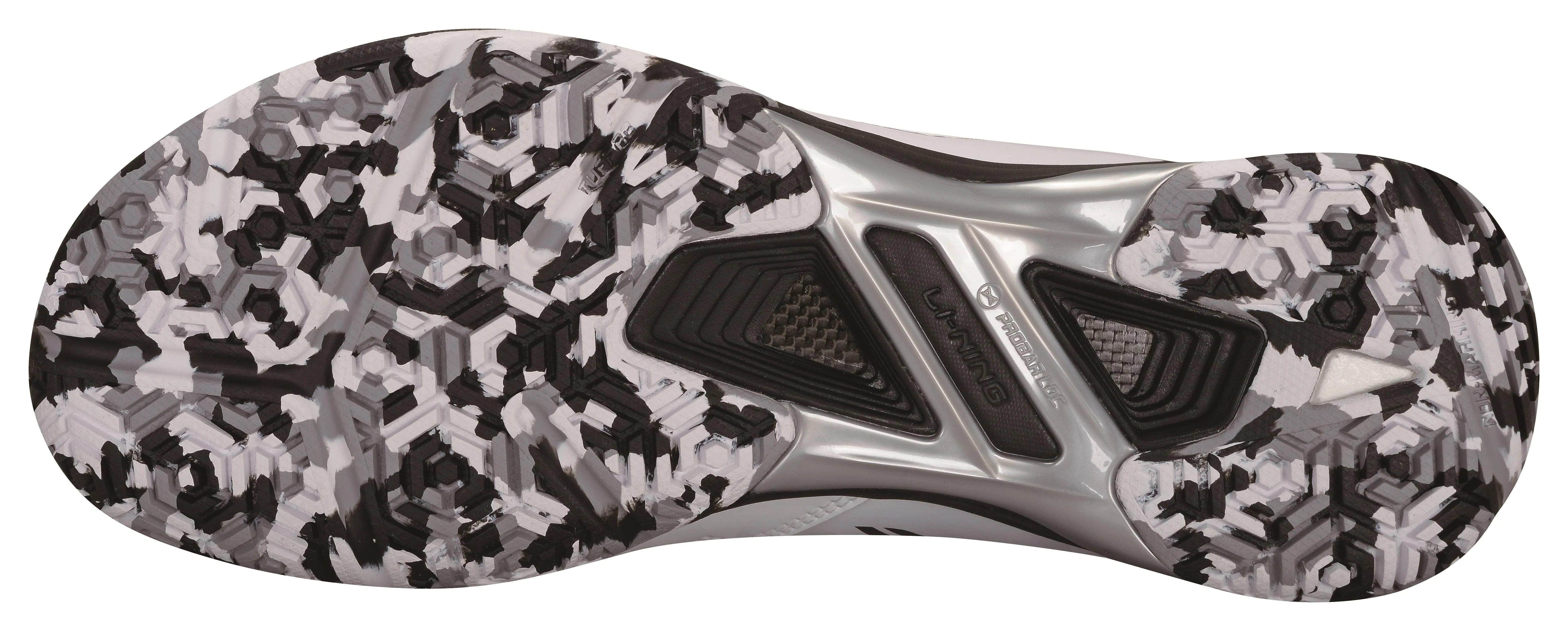 Unisex Badmintonschuh "Blade Pro" weiß/schwarz - AYAT005-3 - Image 2
