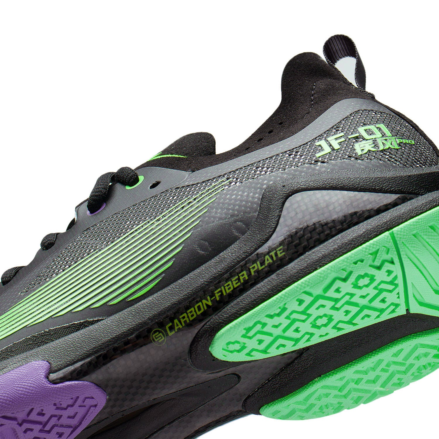 Unisex Badmintonschuh "Blast Pro" schwarz - AYAS012-2 - Image 3