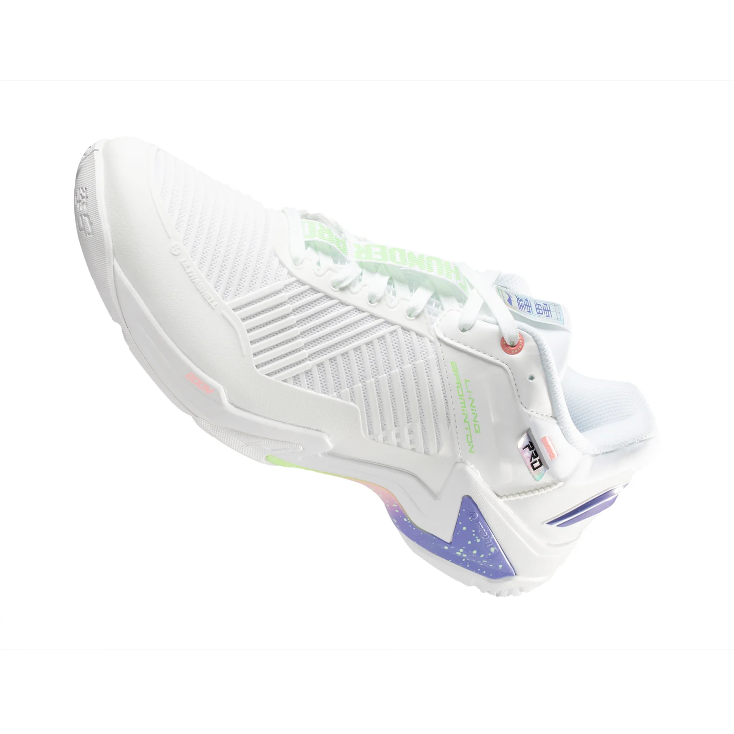 Unisex Badmintonschuh Donner Pro weiß - AYAT009-1 - Image 9