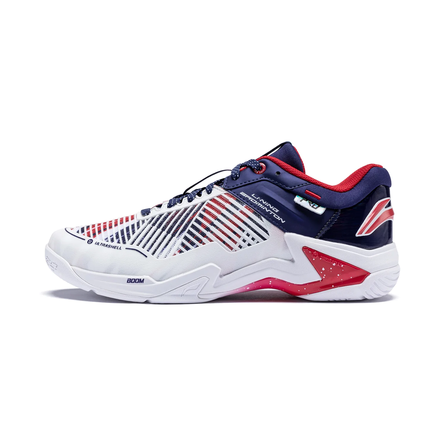 Unisex Badmintonschuh Donner Pro weiß/blau - AYAT009-3 - Image 2