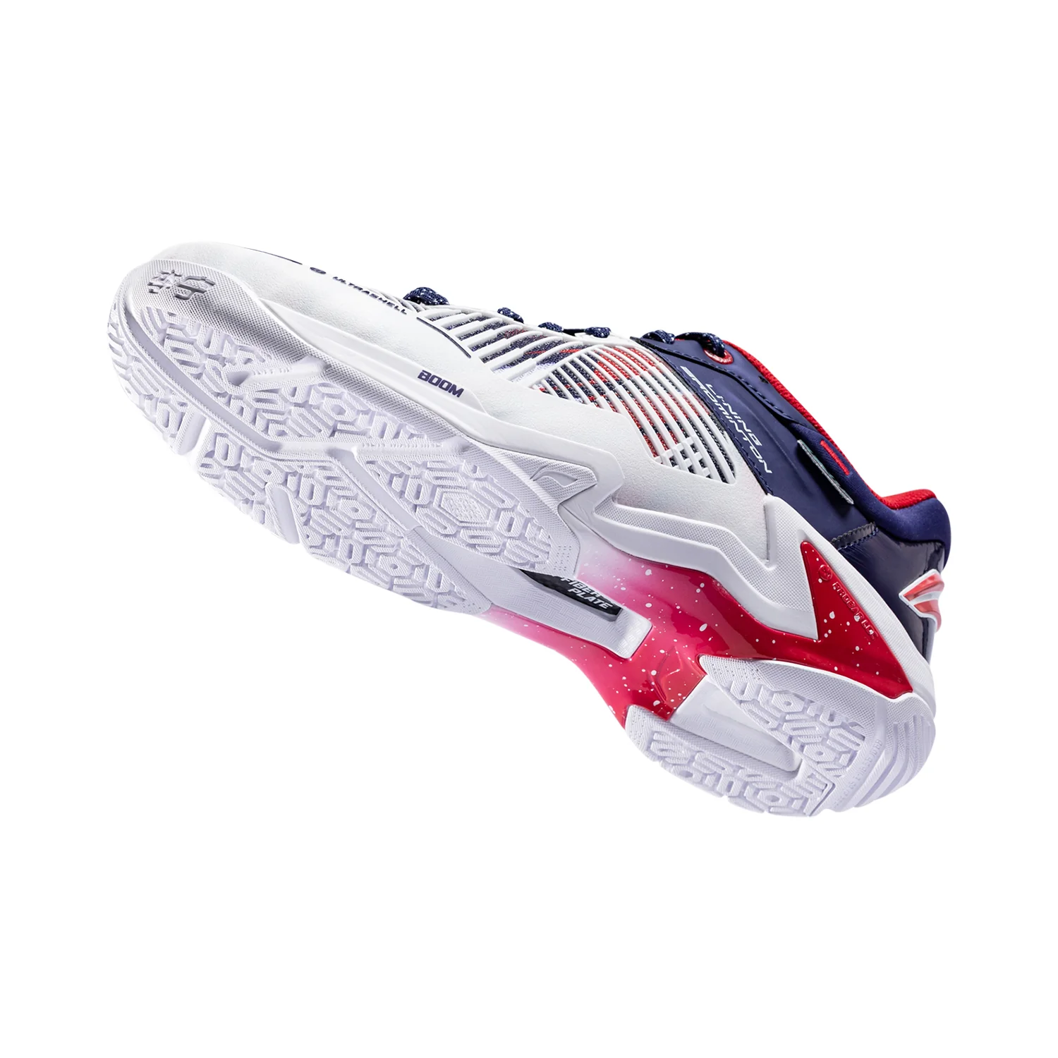 Unisex Badmintonschuh Donner Pro weiß/blau - AYAT009-3 - Image 7