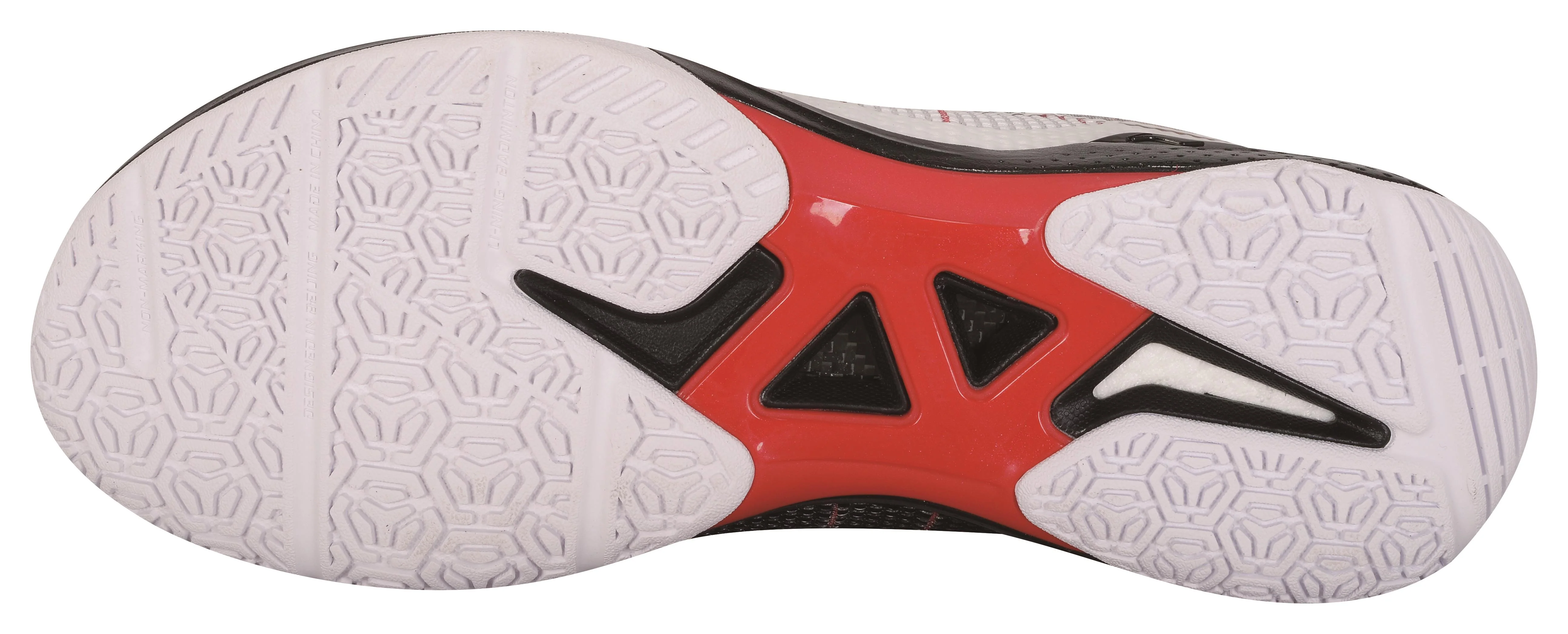 Unisex Badmintonschuh Donner weiß/schwarz - AYAS018-2 - Image 5