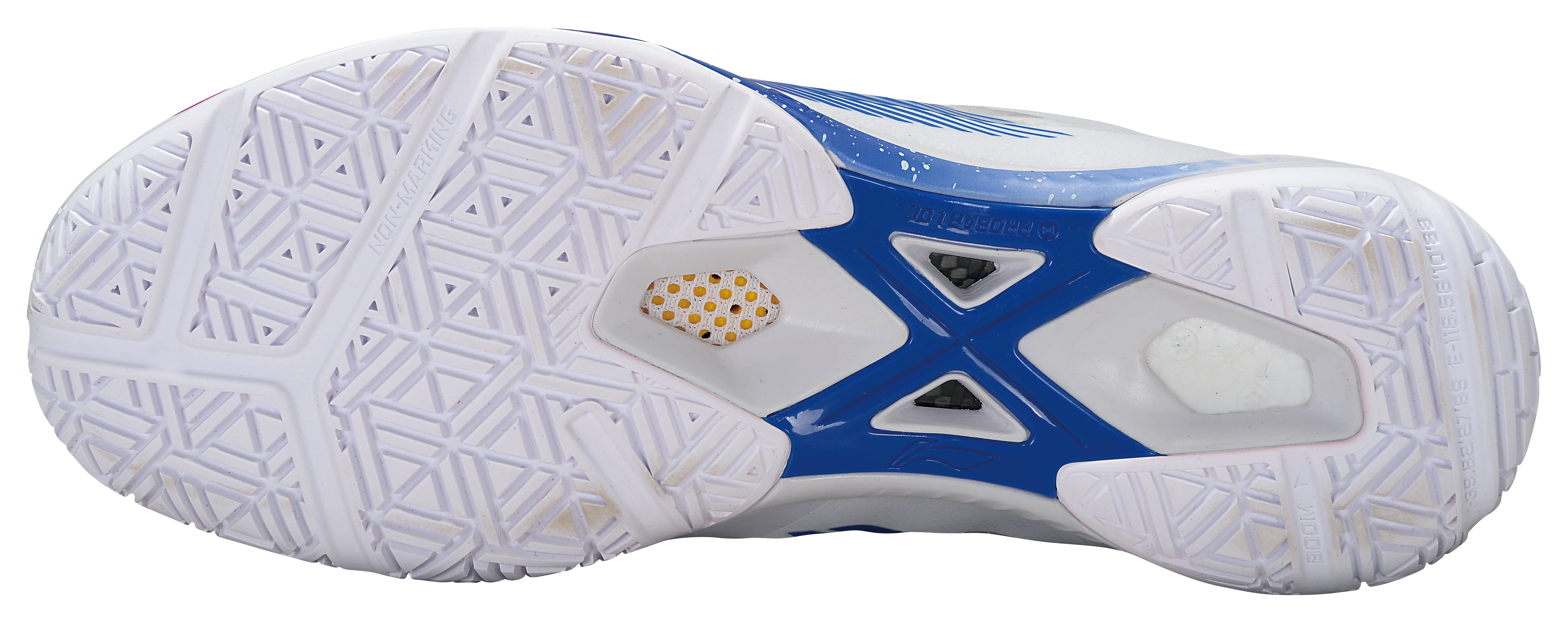 Unisex Badmintonschuh "Mirage Pro" weiß - AYAT013-1 - Image 2
