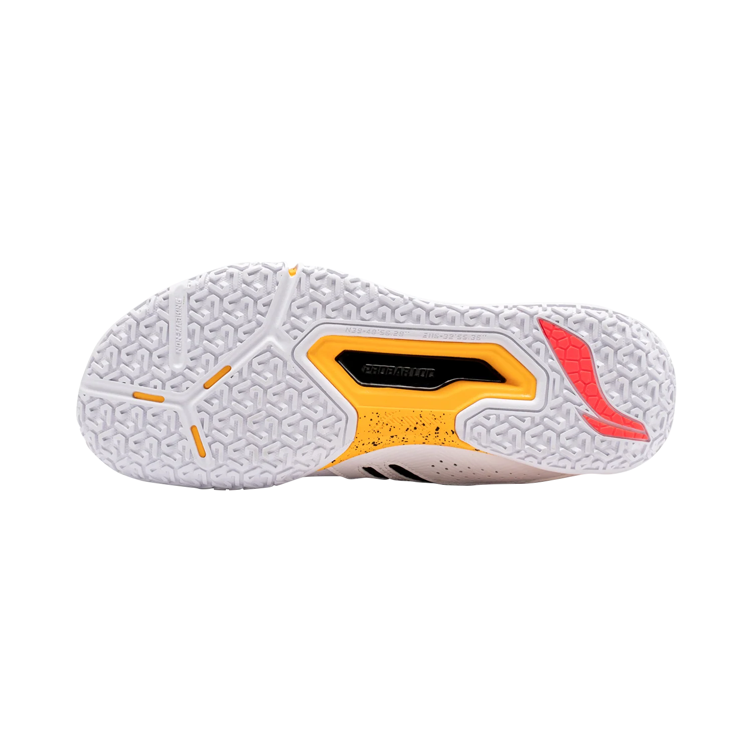 Unisex Badmintonschuh "Saga II Lite" weiß - AYTT003-3 - Image 14