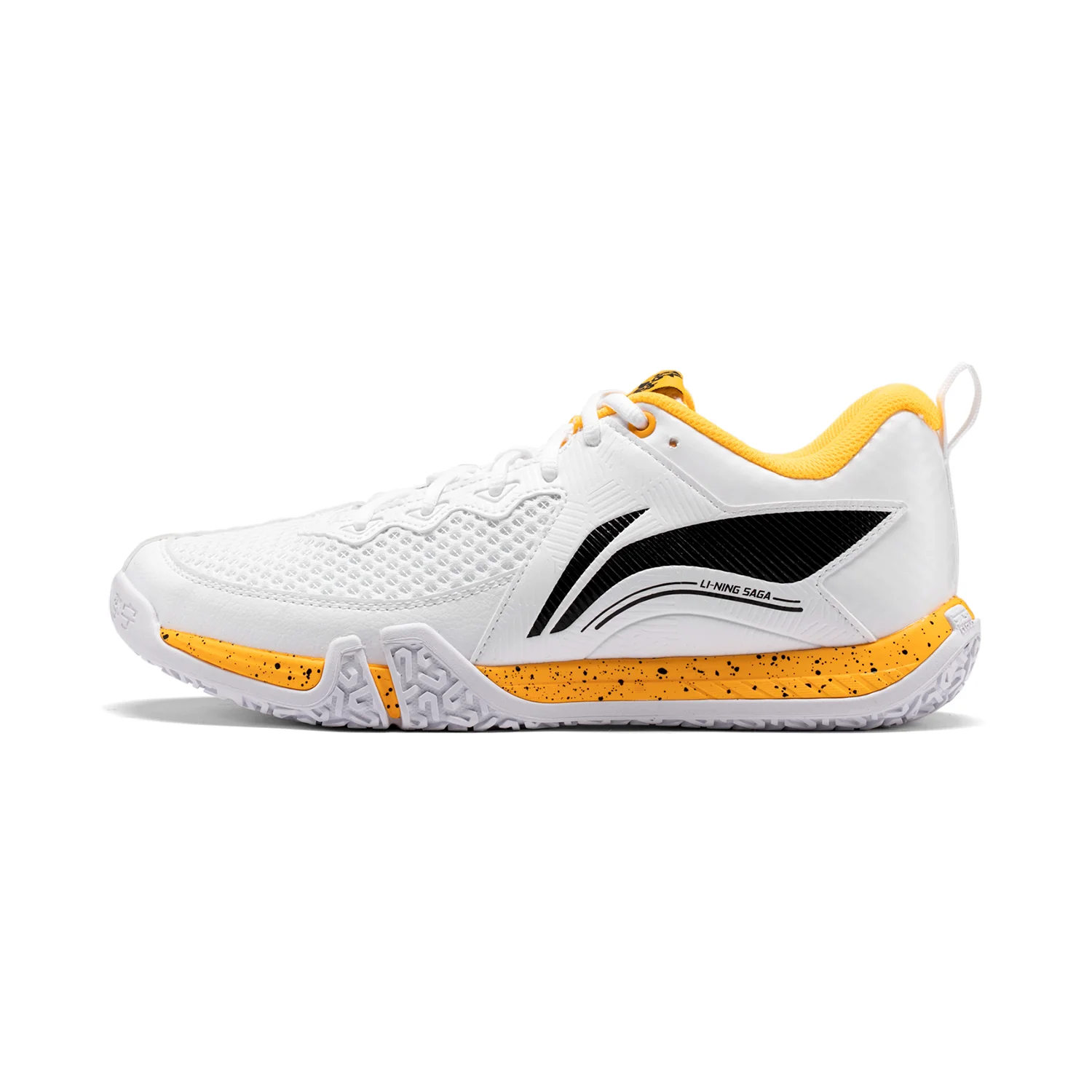 Unisex Badmintonschuh "Saga II Lite" weiß - AYTT003-3 - Image 3