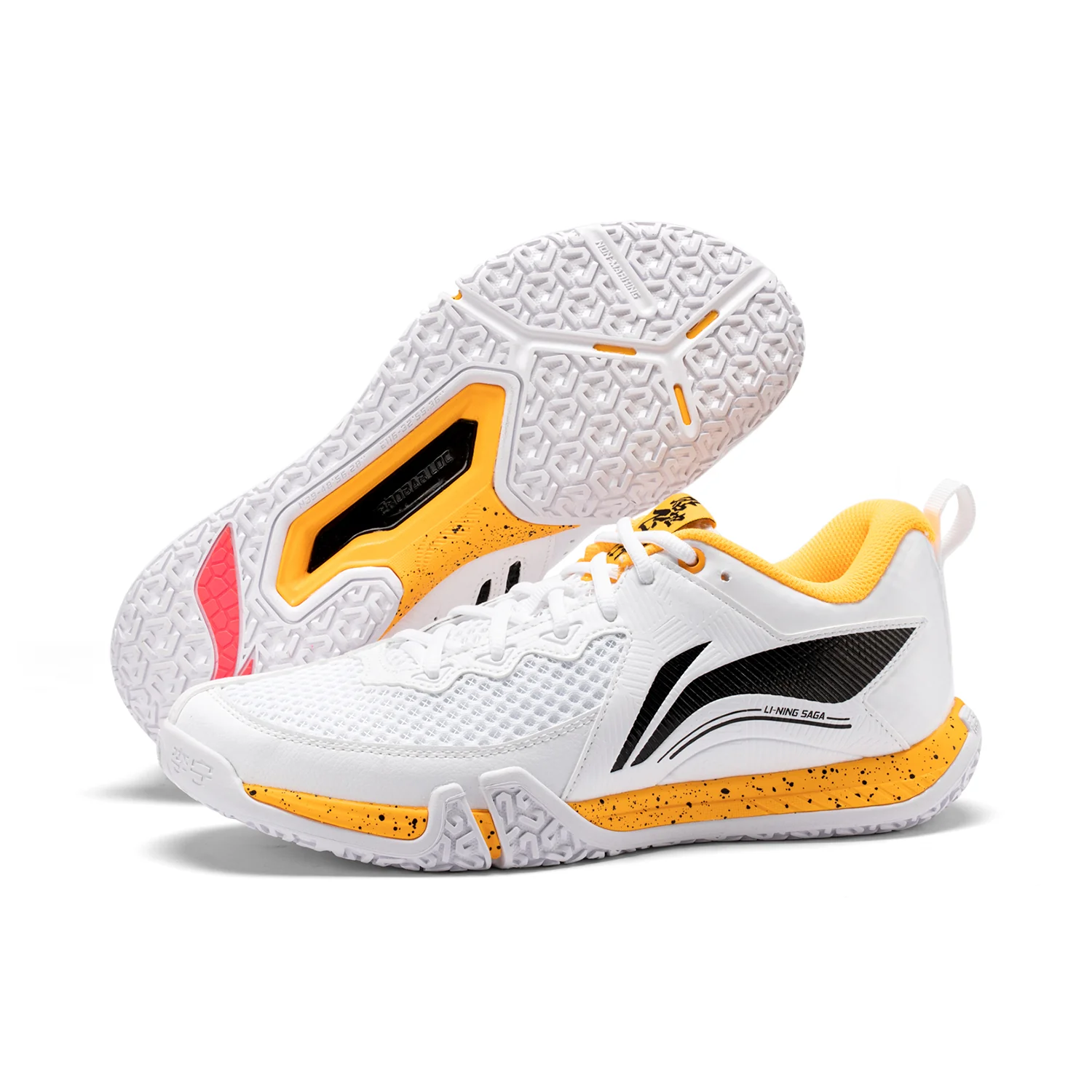 Unisex Badmintonschuh "Saga II Lite" weiß - AYTT003-3 - Image 8