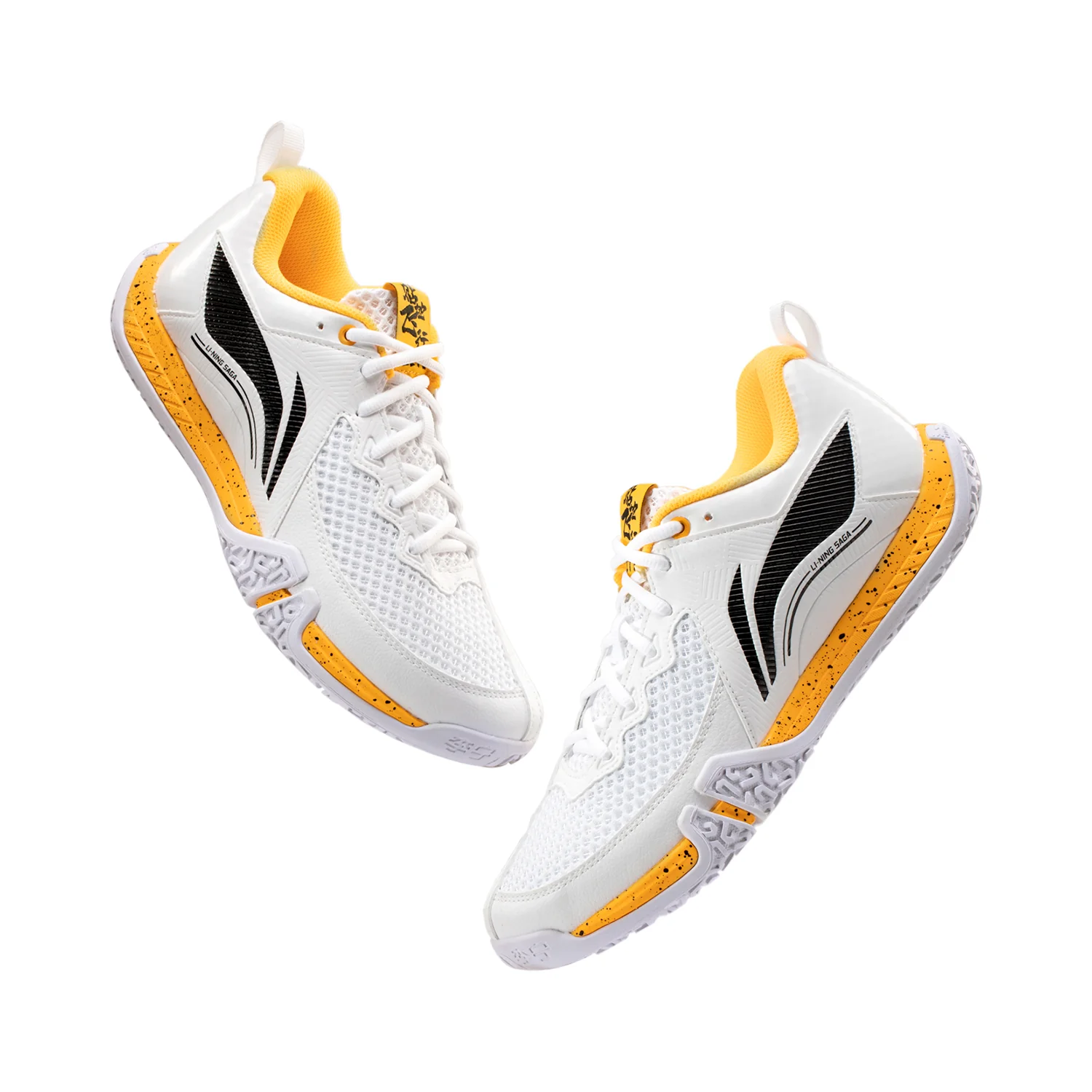 Unisex Badmintonschuh "Saga II Lite" weiß - AYTT003-3 - Image 9