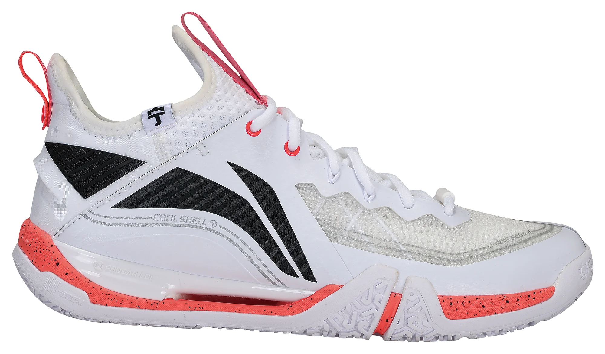 Unisex Badmintonschuh "Saga II PRO" weiß - AYAT003-3 - Image 2