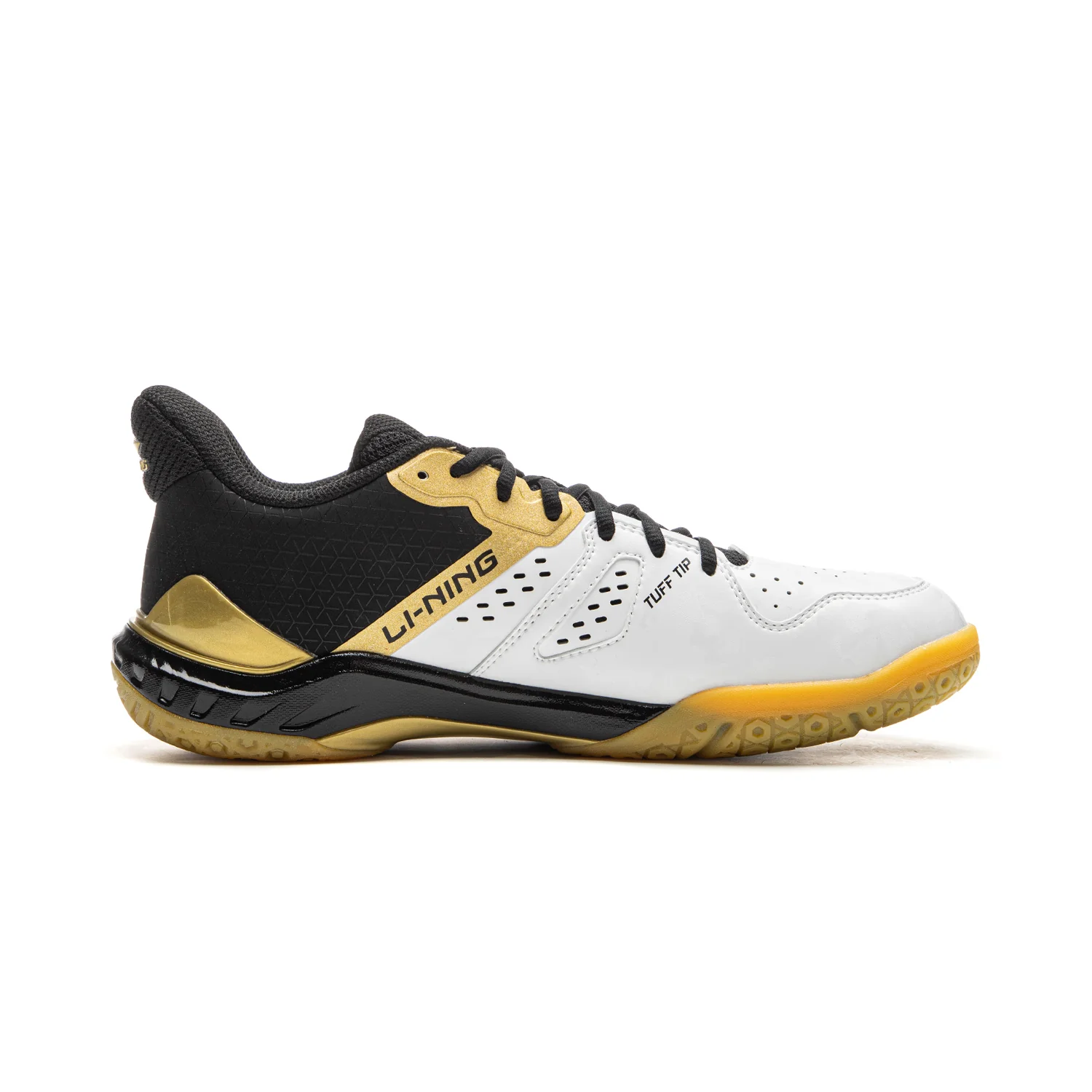 Unisex Badmintonschuh Wolke 2 - schwarz/weiß - AYZU017-4 - Image 2