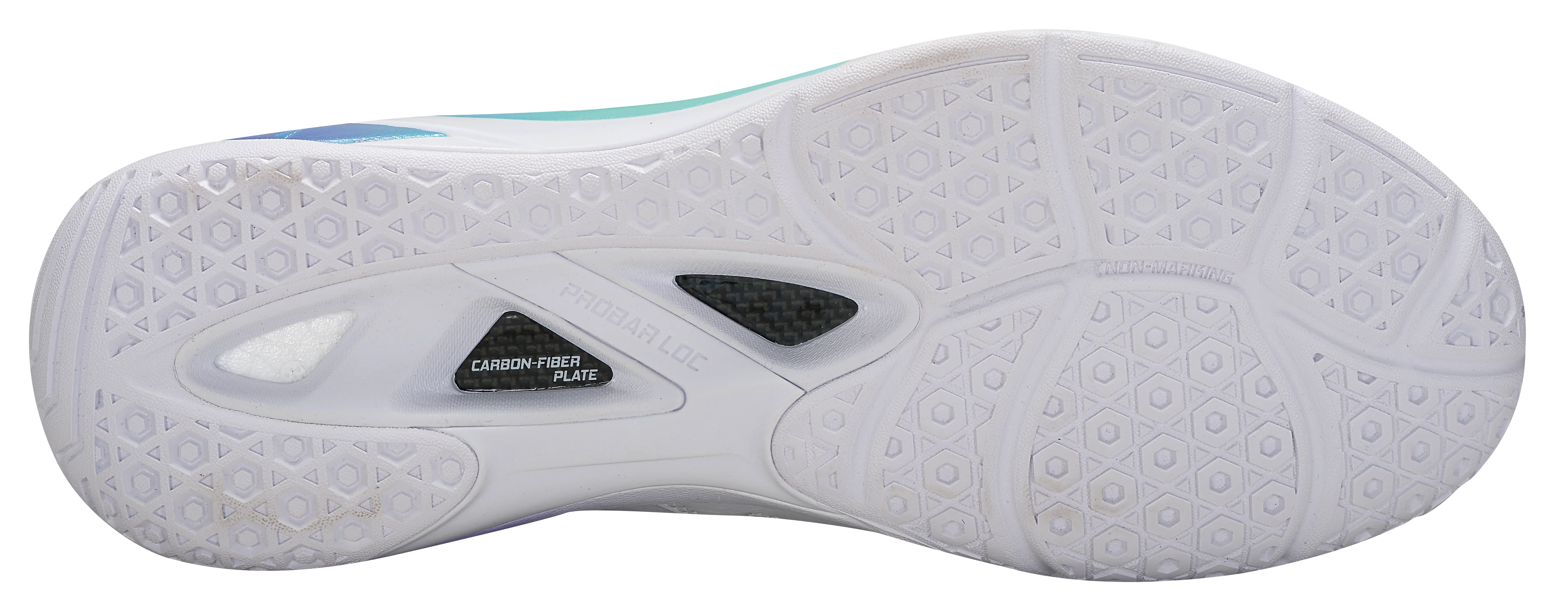 Unisex Badmintonschuh Wolke 2 - weiß - AYZU017-1 - Image 5
