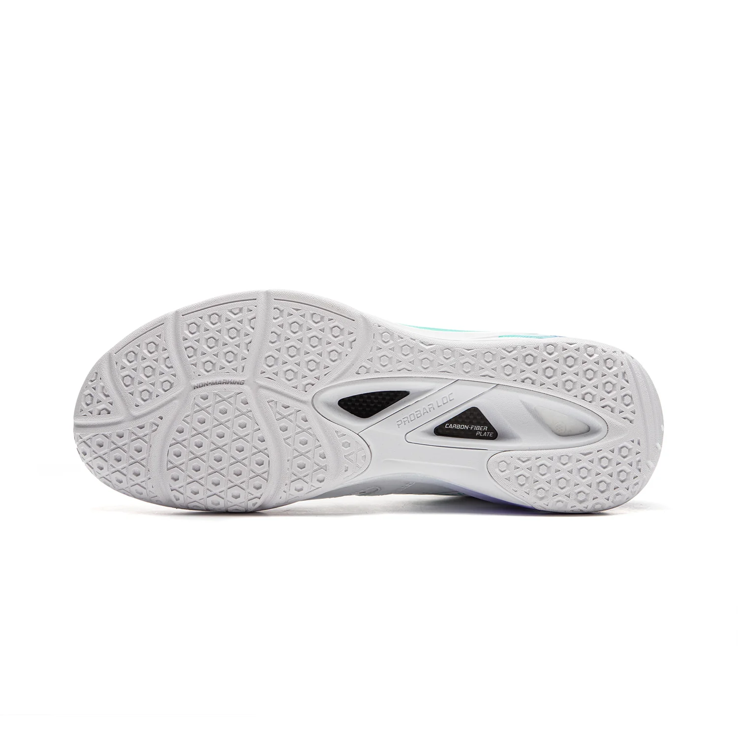 Unisex Badmintonschuh Wolke 2 - weiß - AYZU017-1 - Image 9