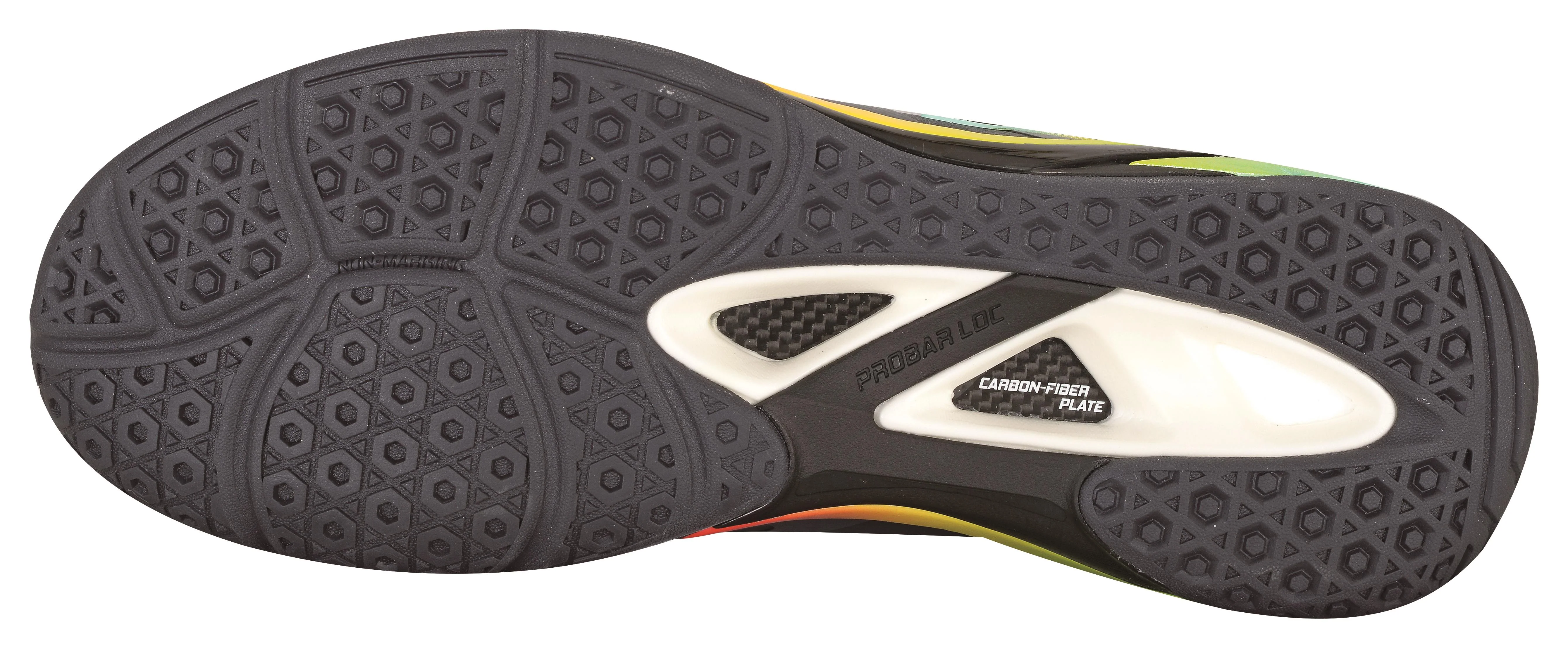 Unisex Badmintonschuh Wolke schwarz/bunt - AYAS028-5 - Image 2