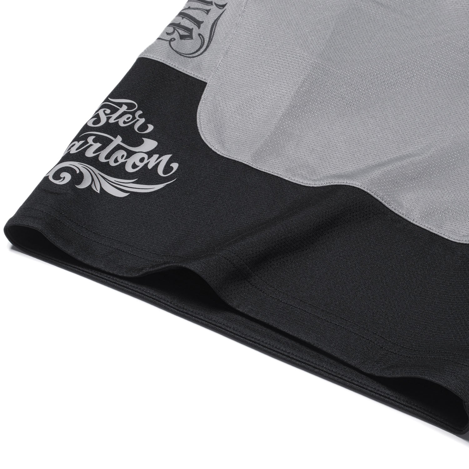 Unisex Basketball-Short "Anti-Warrior" Badfive BIG Grau-Schwarz - AAPT045-9 - Image 7