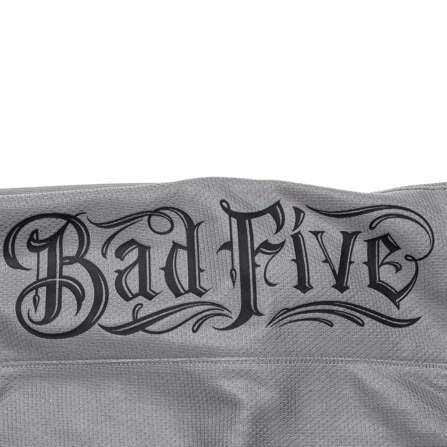 Unisex Basketball-Short "Anti-Warrior" Badfive BIG Grau-Schwarz - AAPT045-9 - Image 8