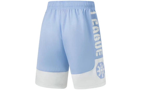 Unisex Basketball-Short "Anti-Warrior" Badfive BIG Hellblau-Weiß - AAPT045-7 - Image 2