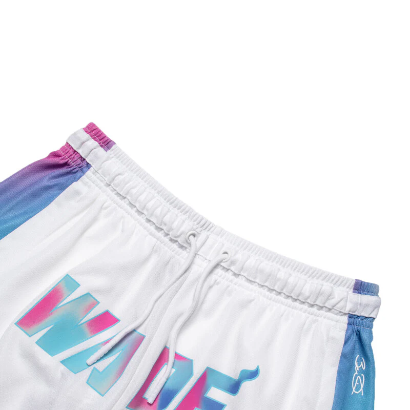 Unisex Basketball-Short "Wade-Style" Weiß - AAPT051-4 - Image 4
