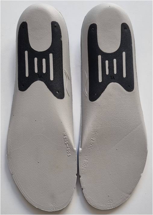 Unisex Einlegesohle für Sportschuhe Blau - AQAP154-1 - Image 2