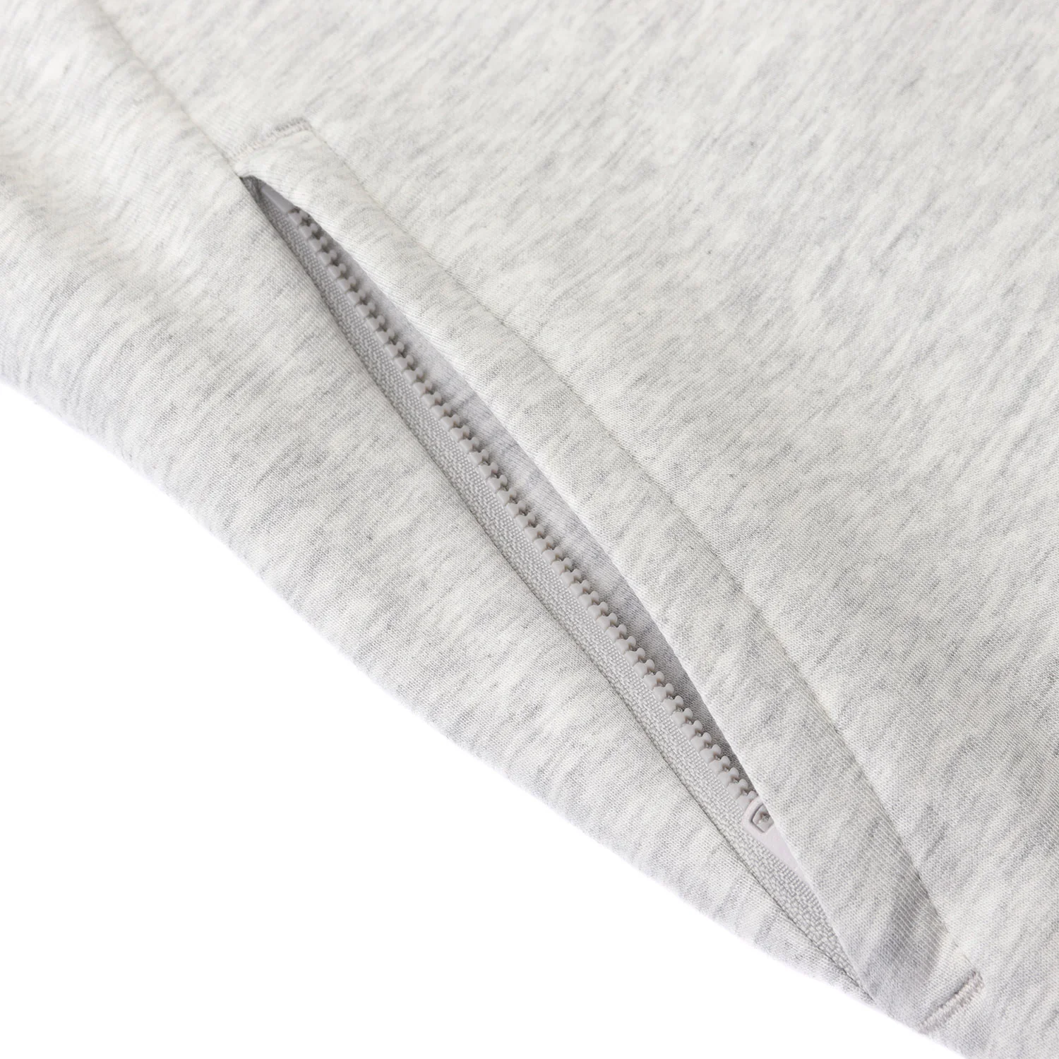 Unisex Hoodie-Pullover "Wade" hellgrau - AWDQ565-1 - Image 7