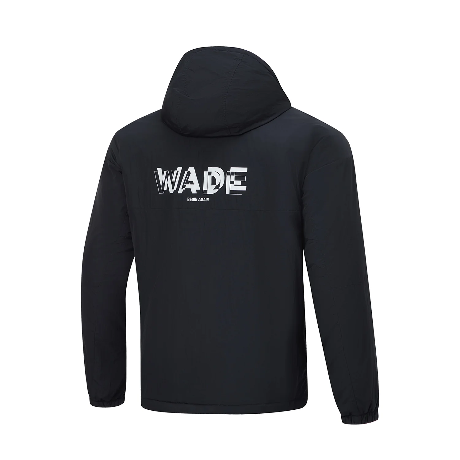 Unisex Jacke mit Kapuze Wade x Primaloft - schwarz - AJMT103-1 - Image 2