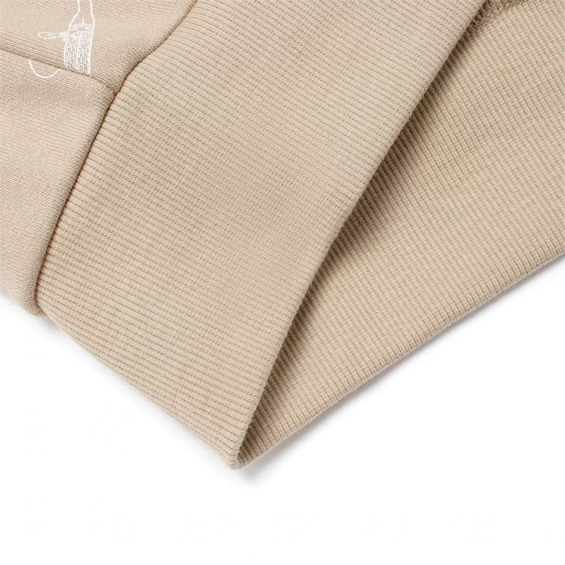Unisex Skateboard Casual Hoody "Boards" beige - AWDT955-3 - Image 5