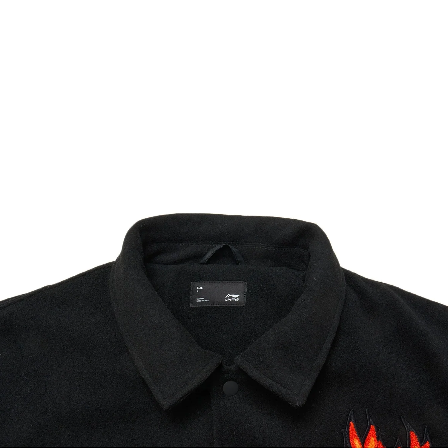 Unisex Skateboard Casual Windbreaker "LN FIRE" schwarz/grau - AFDT697-2 - Image 6