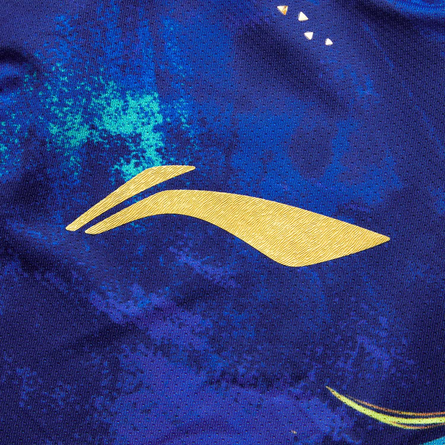 Unisex Tischtennis China Nat. Team Wettkampftrikot - blau - AAYU197-1 - Image 3