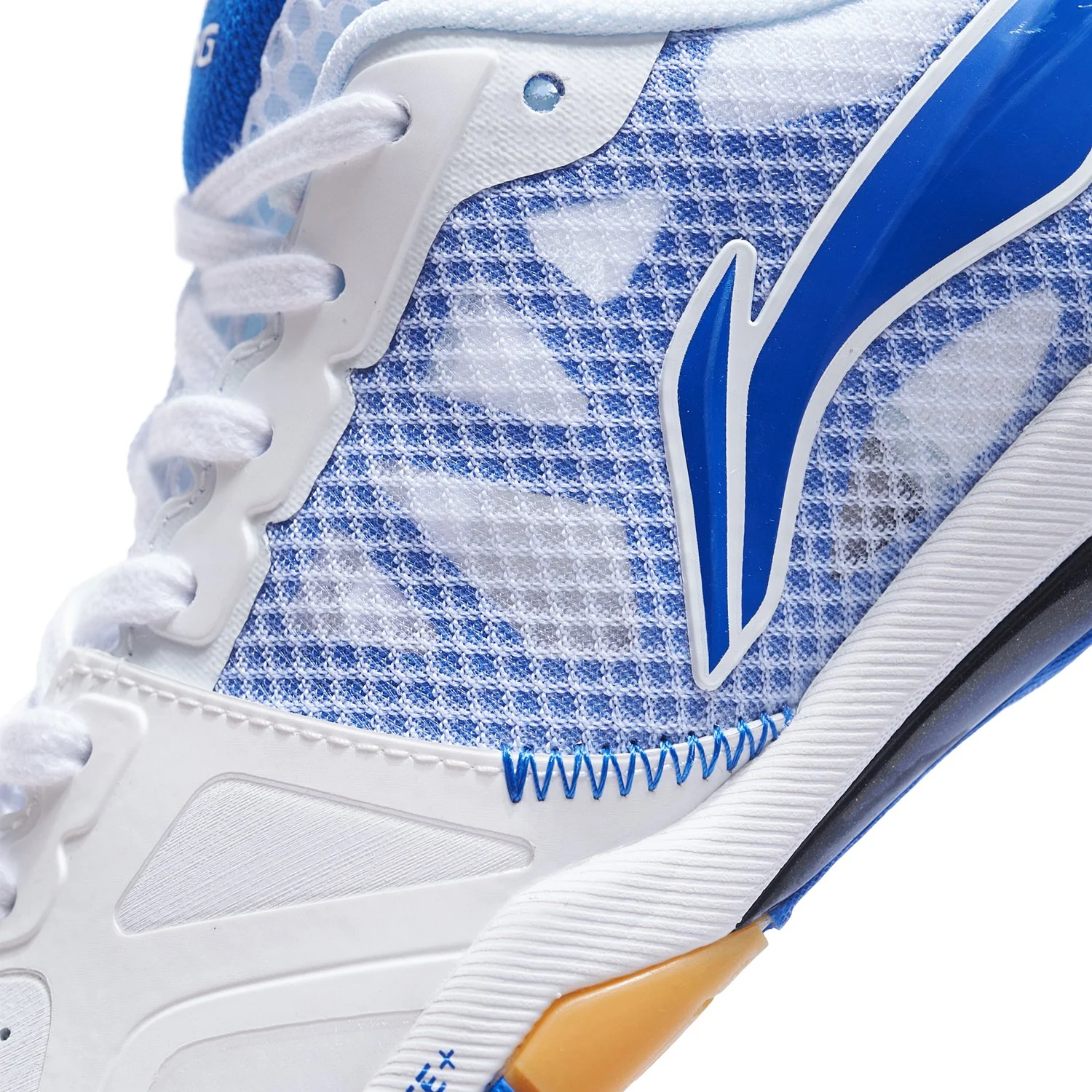 Unisex Tischtennisschuh Hawk Eye 2.0 Pro - weiß/blau - APPT009-1 - Image 9