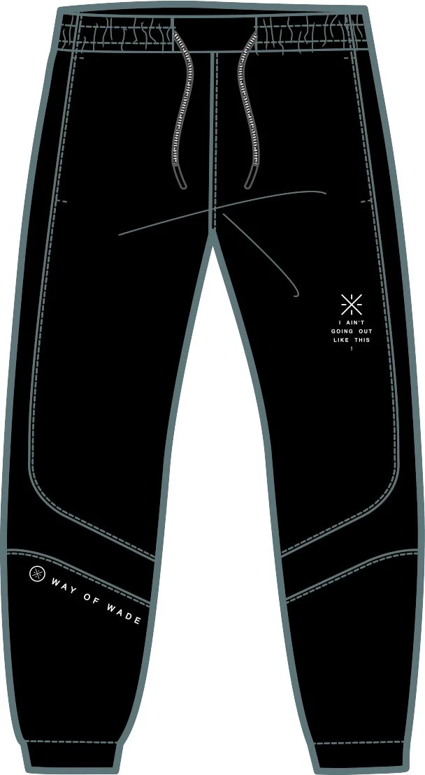 Unisex Trainingshose "Wade" schwarz - AYKT313-1 - Image 2