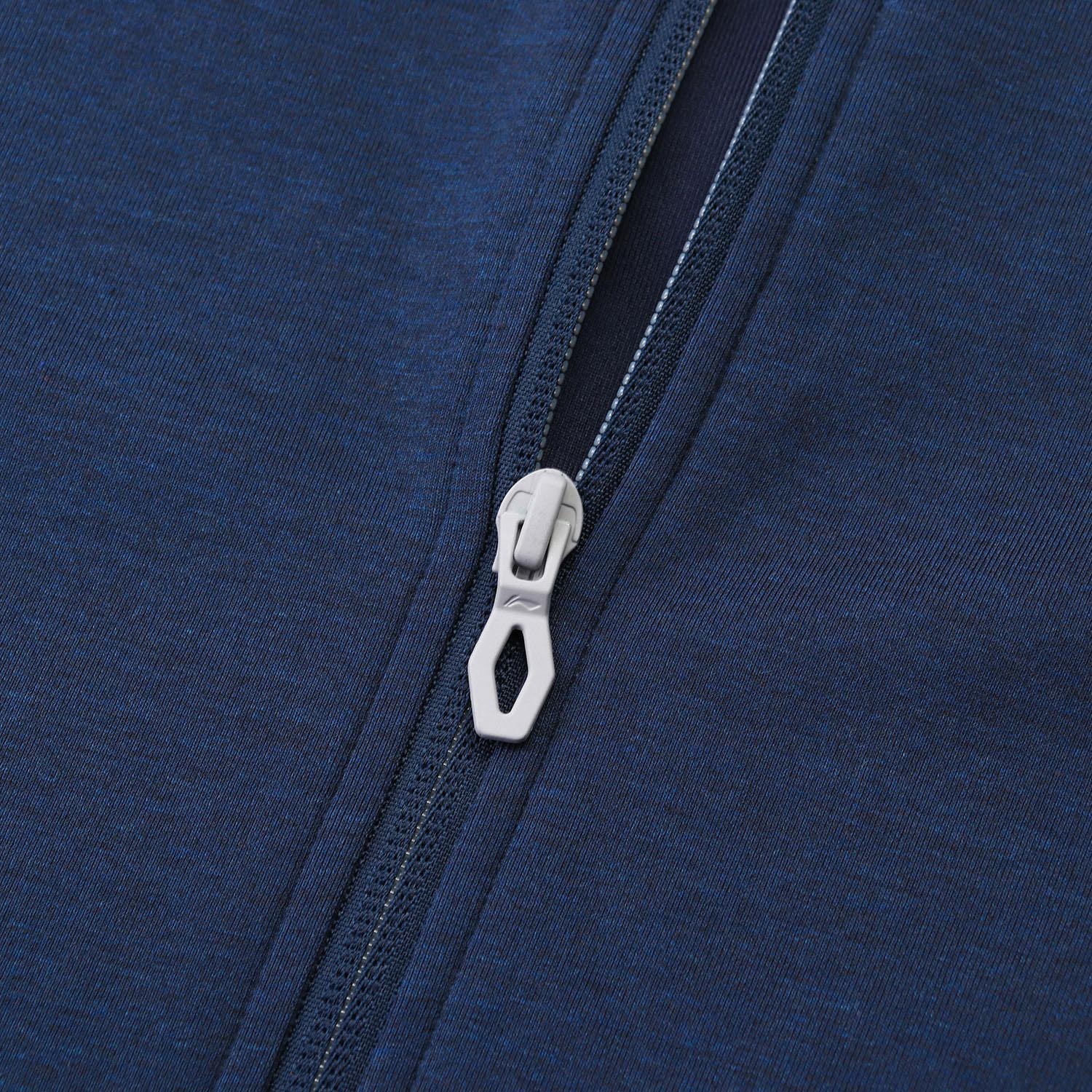 Unisex Trainingsjacke "Essential" dunkelblau - AWDQ471-5 - Image 5