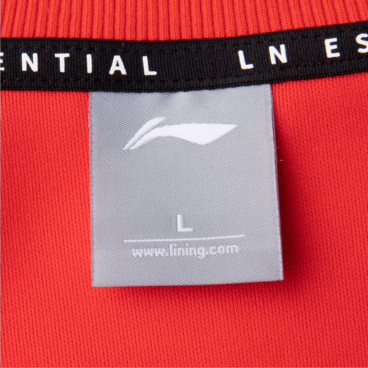 Unisex Trainingsjacke "Essential" rot - AWDQ471-3 - Image 3