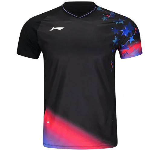 Unisex Wettkampfshirt Fan-Edition "National Team" Schwarz - AAYV047-1